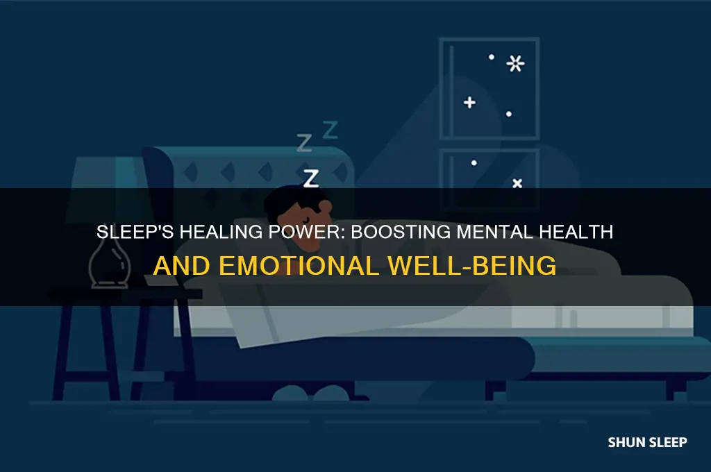 how can sleep help mental health