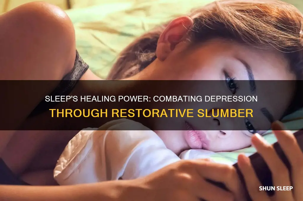 how can sleep help with depression