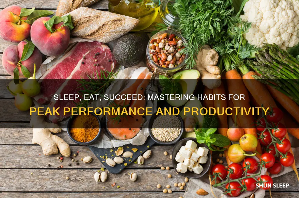 how can sleeping and eating right help you be successful