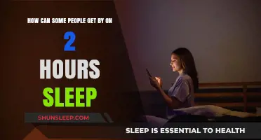 Unlocking the Secrets: How Some Thrive on Just 2 Hours of Sleep
