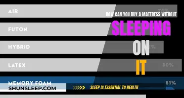 Choosing a Mattress: Sleep-Test Alternatives