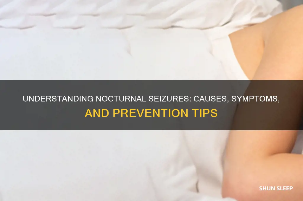 how can you get a seizure in your sleep
