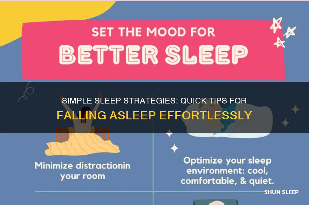 how can you get to sleep easily