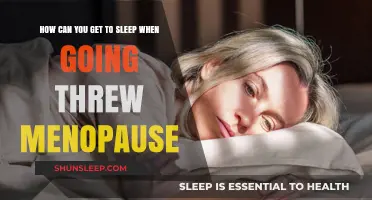 Menopause and Sleep: Strategies for Restful Nights During the Change