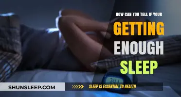 Signs You're Getting Enough Sleep: Key Indicators for Optimal Rest