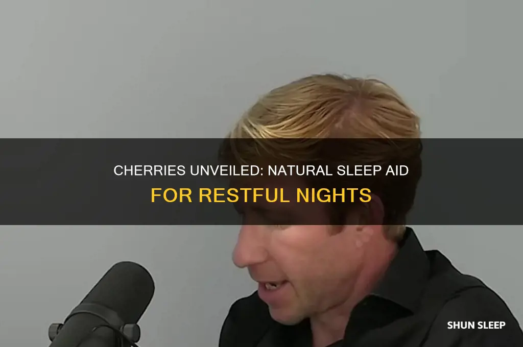 how cherries help you sleep better