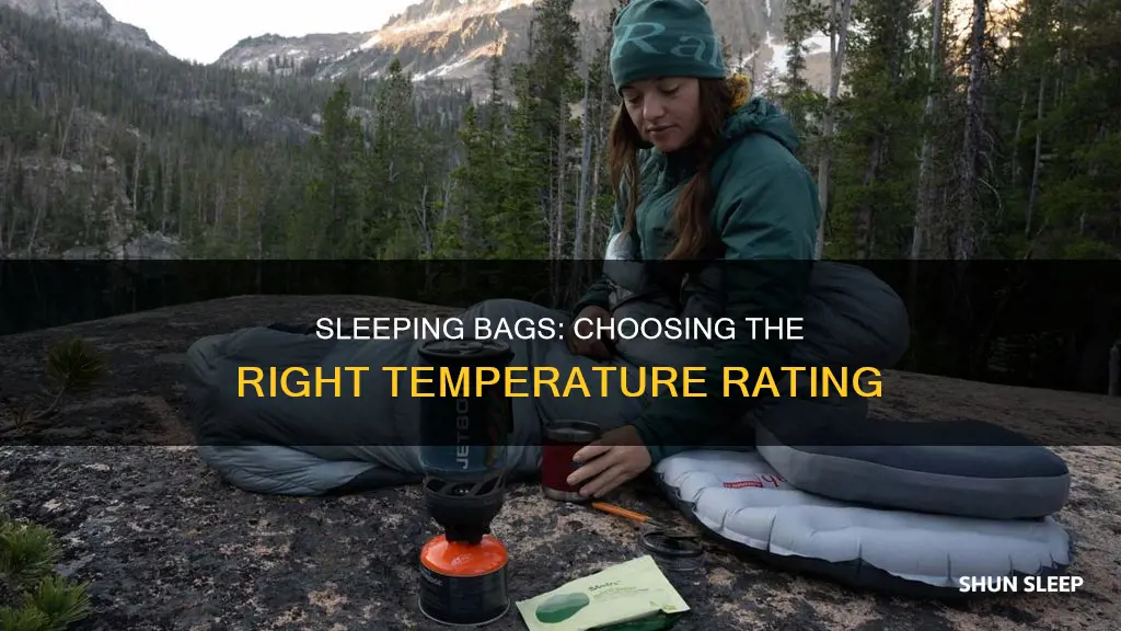 how cold of a sleeping bag do i need