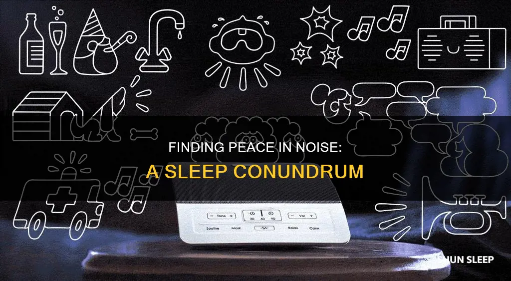 how come i can t sleep without noise