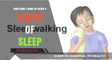 Unlocking the Mystery: Why You Wake Up After 4 Hours of Sleep
