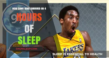 Unraveling the Mystery: Kobe's Remarkable 4-Hour Sleep Survival