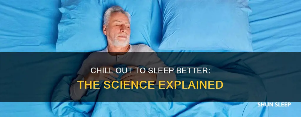 how come you sleep better when it