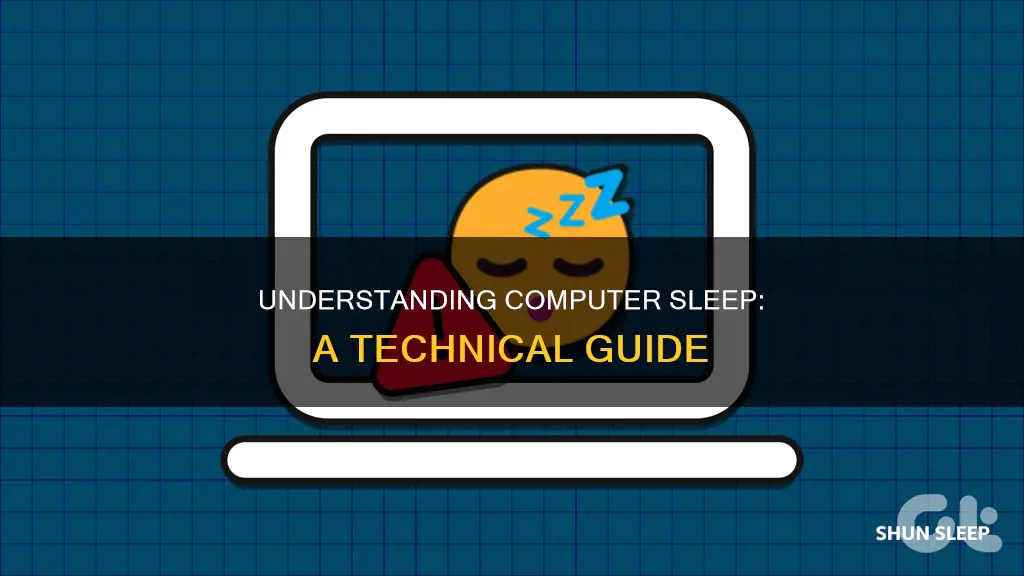 how computer sleep works