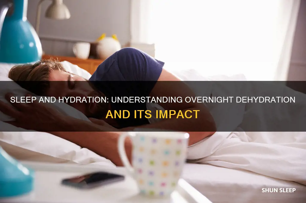how dehydrated do we get when we sleep