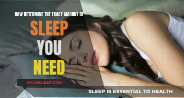 Sleep Needs: Finding Your Personal Sleep Sweet Spot