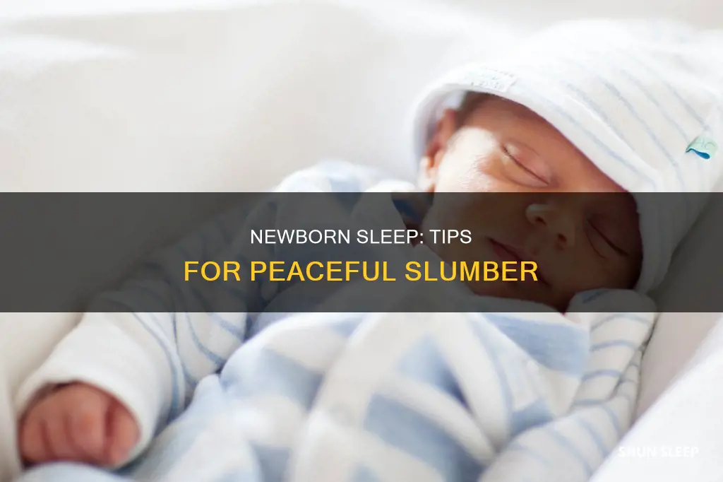 how dhould newborn sleep