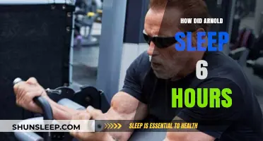 Unlocking the Secret: Arnold's 6-Hour Sleep Routine Revealed
