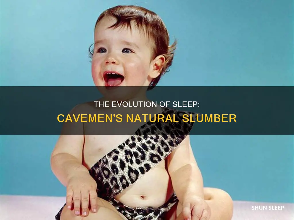 how did cavemen sleep without pillows