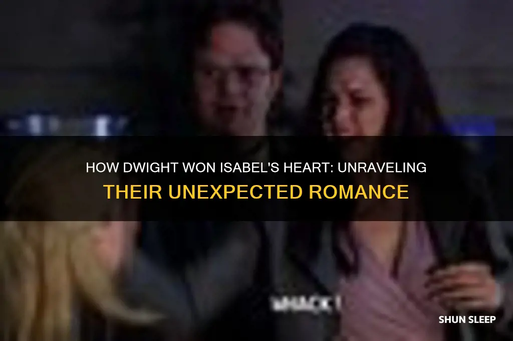 how did dwight get to sleep with isabel