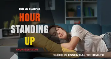 The Art of Power Napping: My Hour-Long Standing Snooze