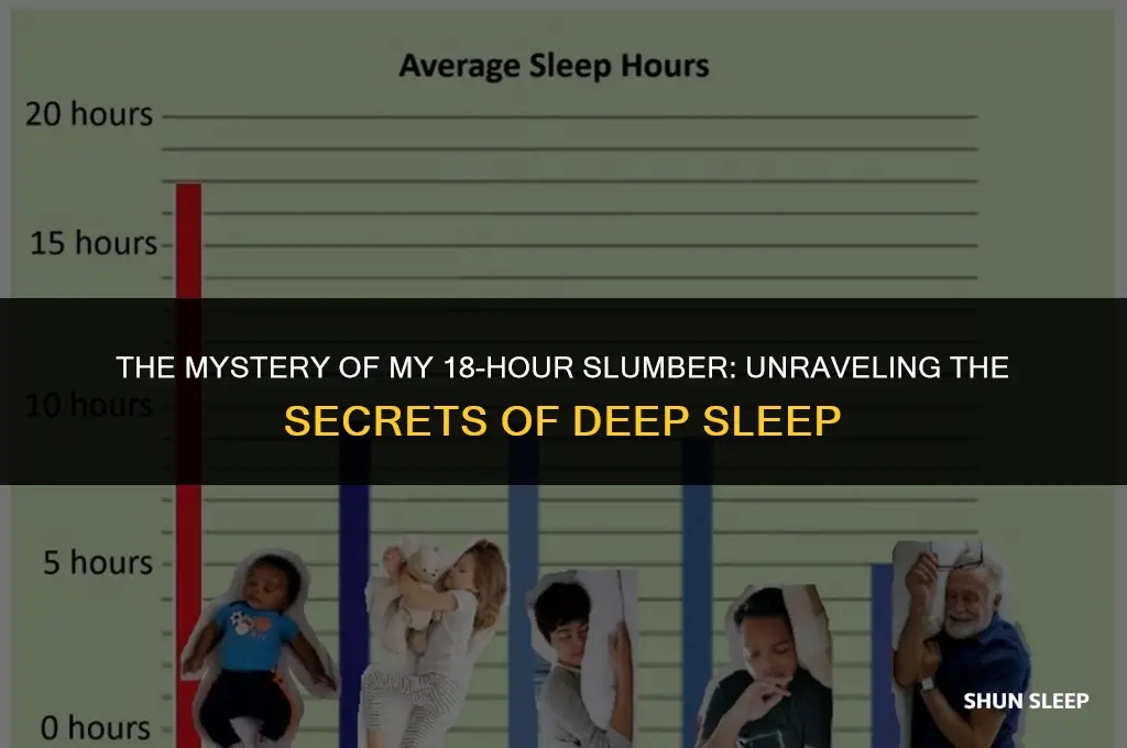 how did i sleep for 18 hours