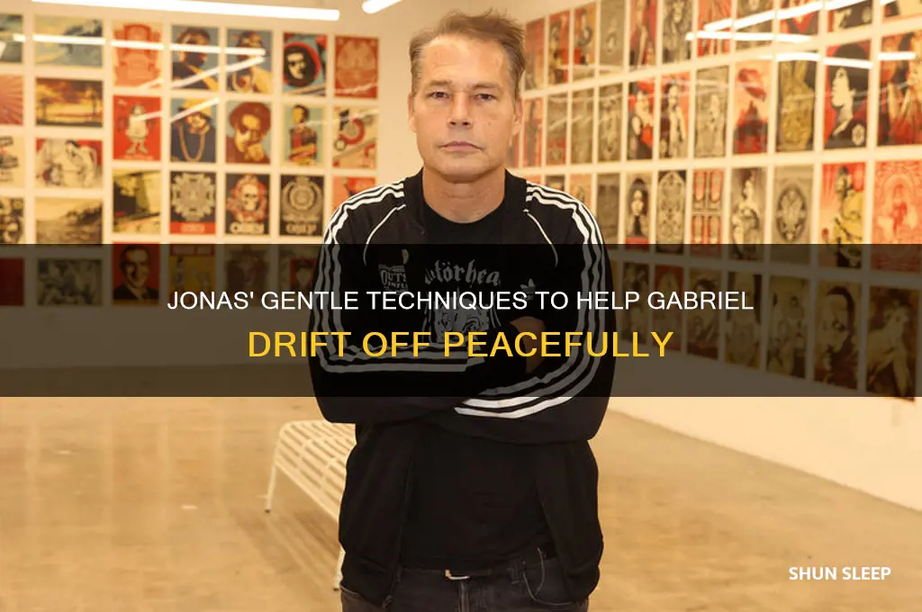 how did jonas help gabriel get to sleep