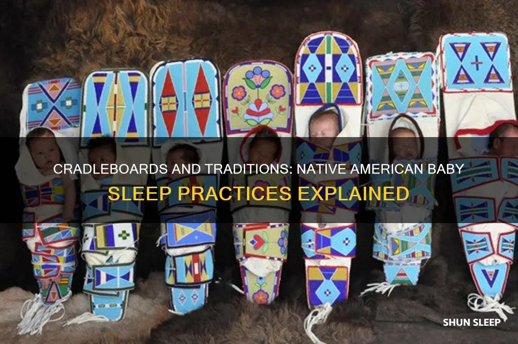 how did native american babies sleep