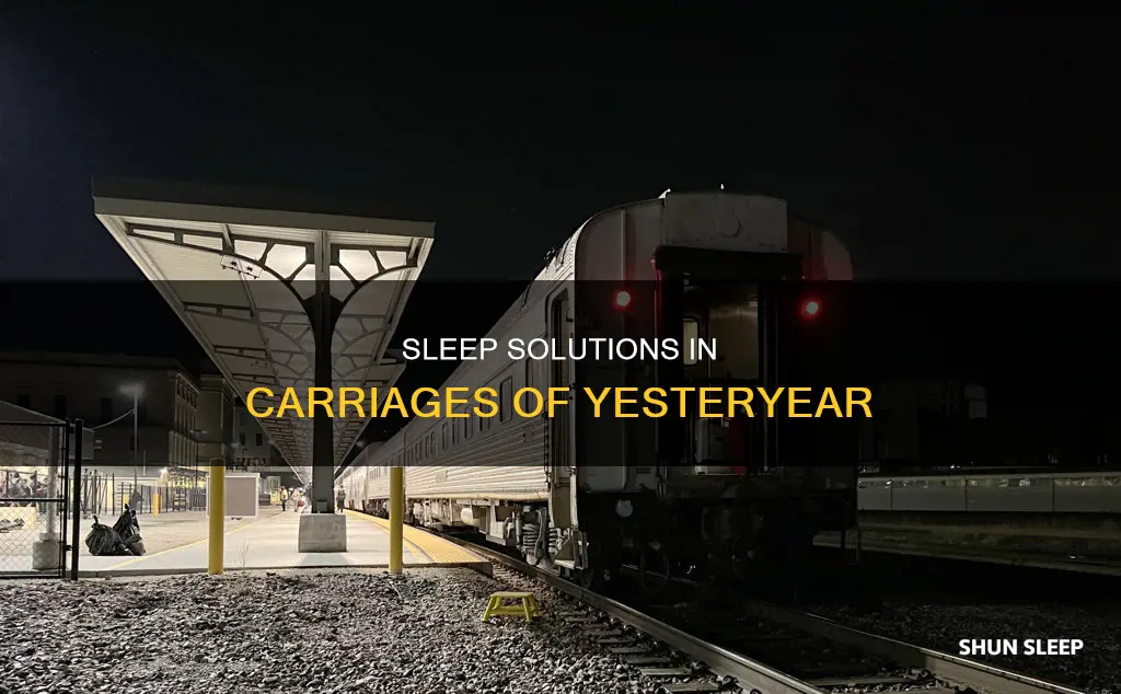 how did people sleep in carriages in old days