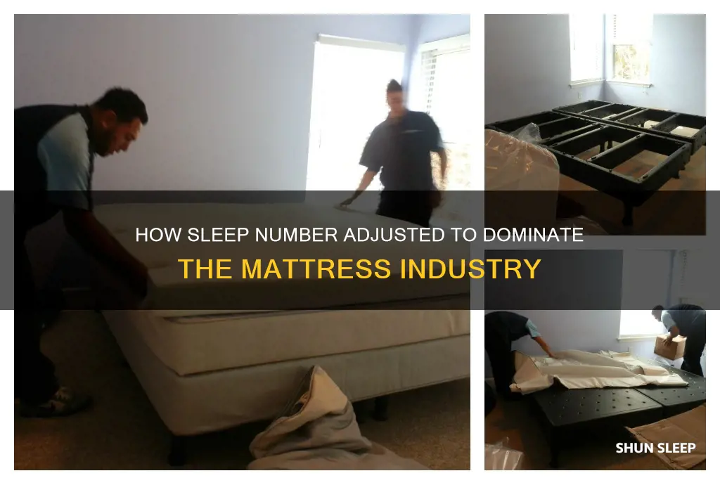 how did sleep number get adjusted