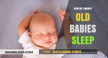 Understanding Your 1-Month-Old's Sleep Patterns and Needs