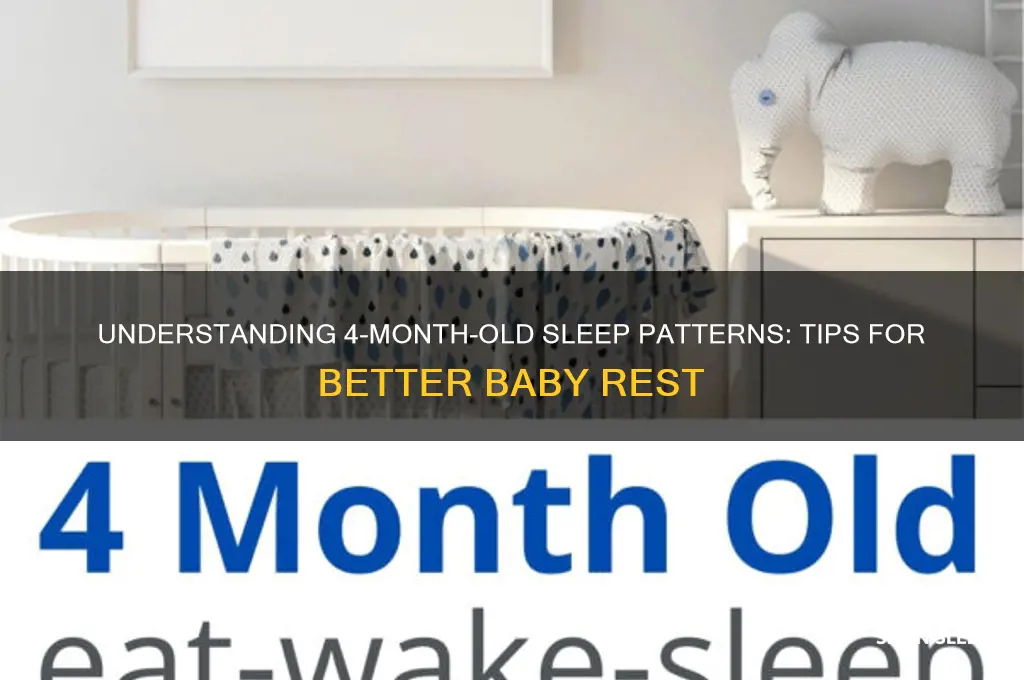 how do 4 month old babies sleep