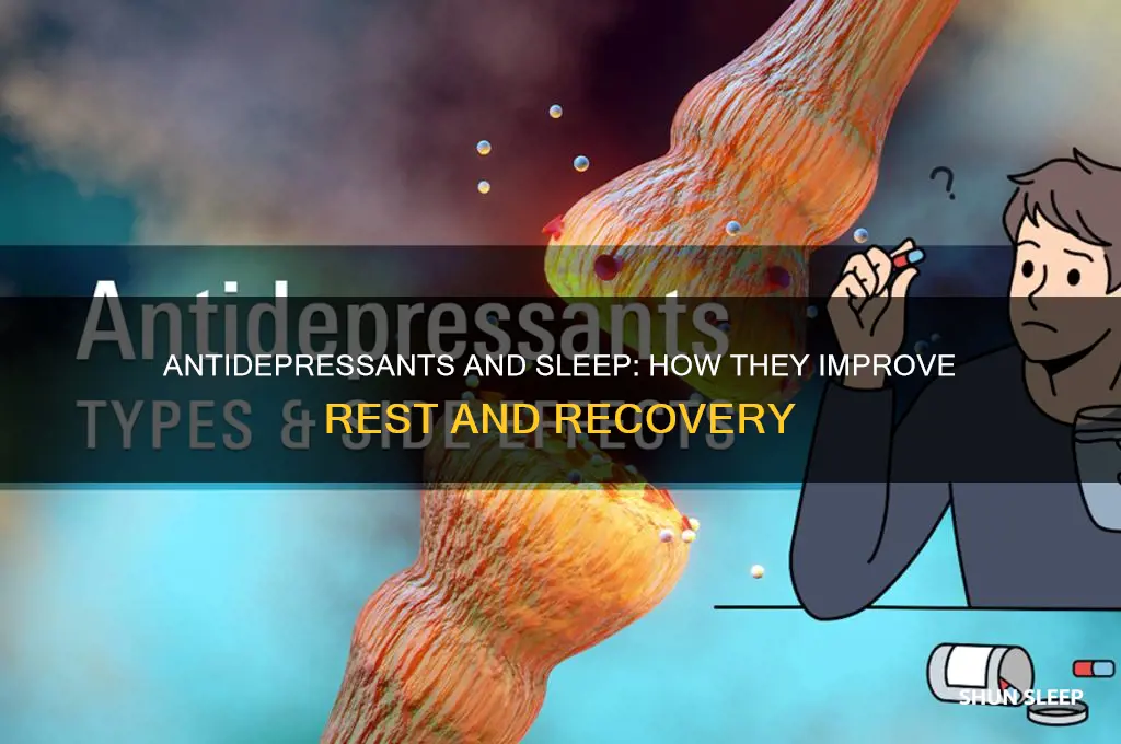 how do antidepressants help sleep