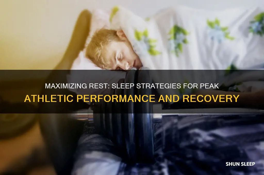 how do athletes get enough sleep