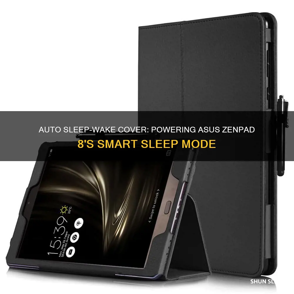 how do auto sleep-wake cover for asus zenpad 8 work