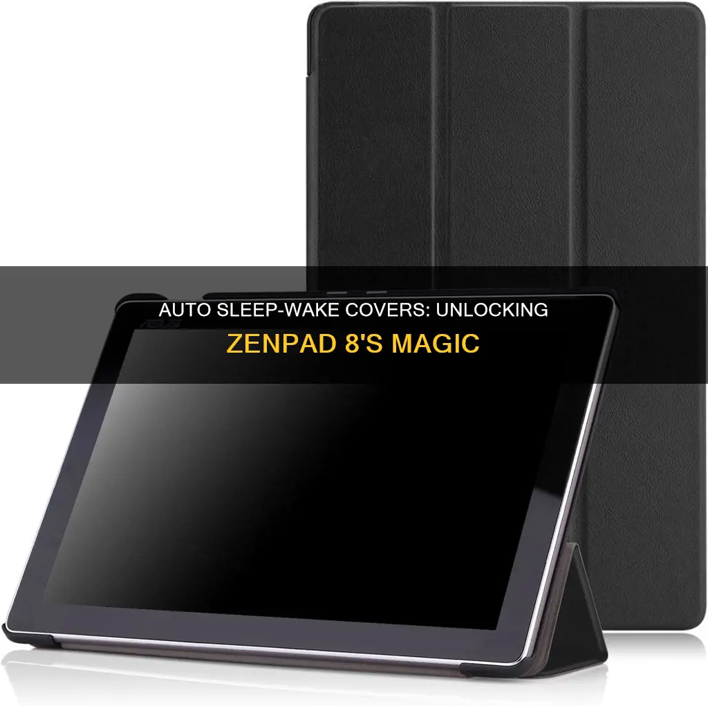 how do auto sleep-wake cover for asus zenpad 8 work