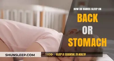 Back or Stomach: Understanding Safe and Comfortable Baby Sleep Positions