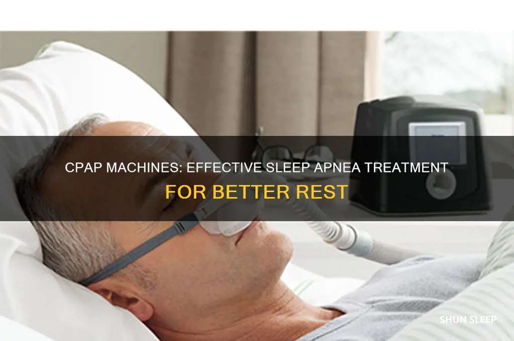 how do cpap machines help sleep apnea