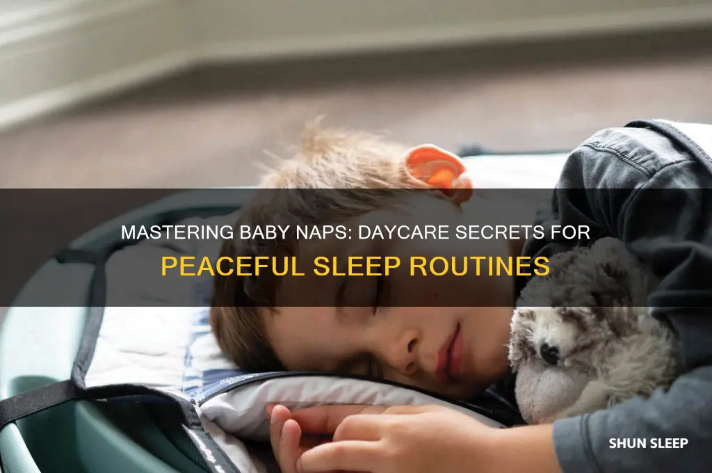 how do daycare get babies to sleep