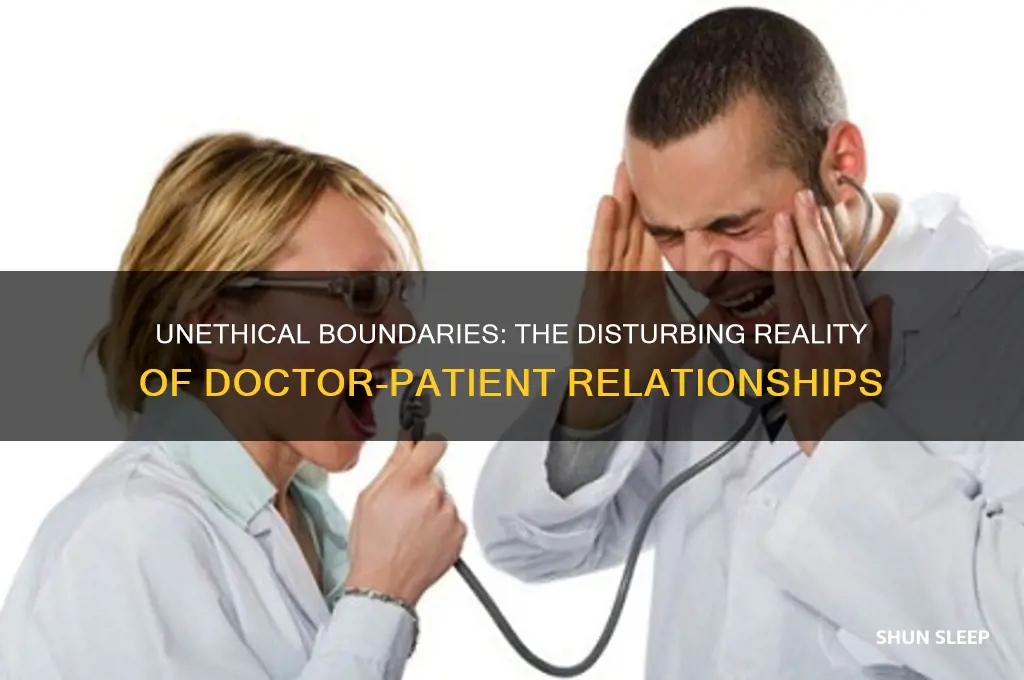 how do doctors get patients to sleep with them