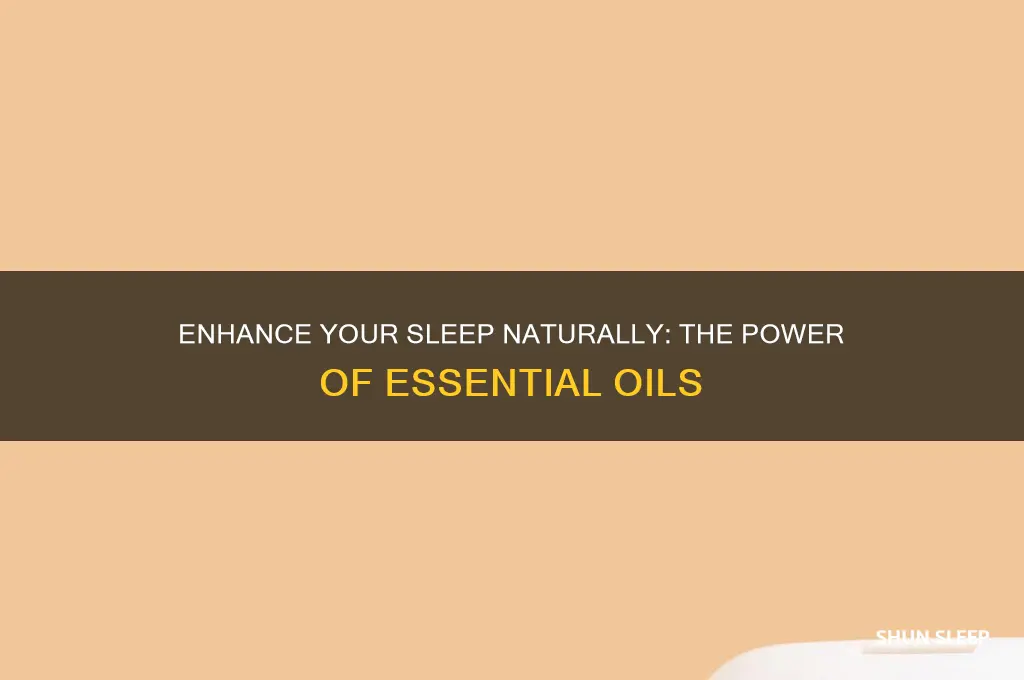 how do essential oils help sleep