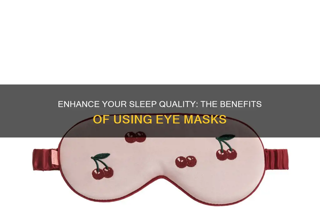 how do eye masks help you sleep