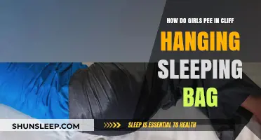 Cliff-Hanging Sleeping Bag: Girls' Guide to Peeing