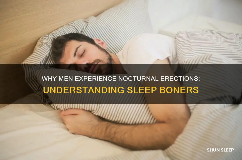 how do guys get boners in their sleep