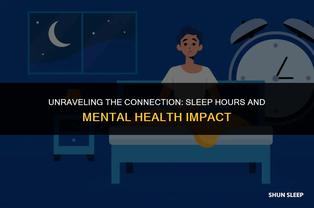 how do hours of sleep affect mental health