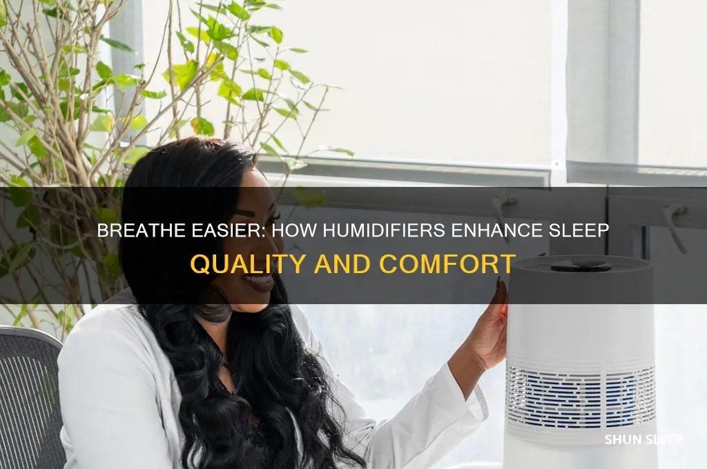 how do humidifiers help sleep
