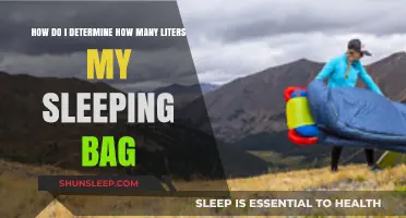 Sleeping Bag Volume: Determining Liters for Your Adventure