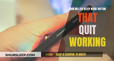 Fixing a Faulty Sleep/Wake Button: Quick Troubleshooting Guide