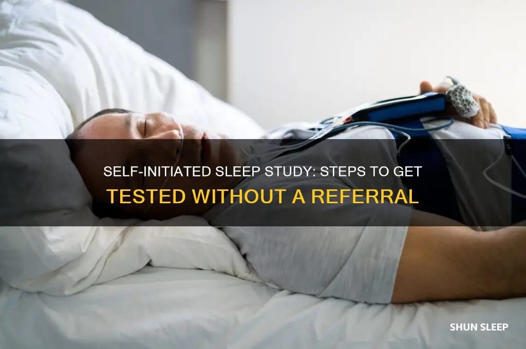 how do i get a sleep study done without referral