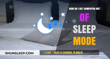 Wake Up Your PC: Quick Steps to Exit Sleep Mode Easily
