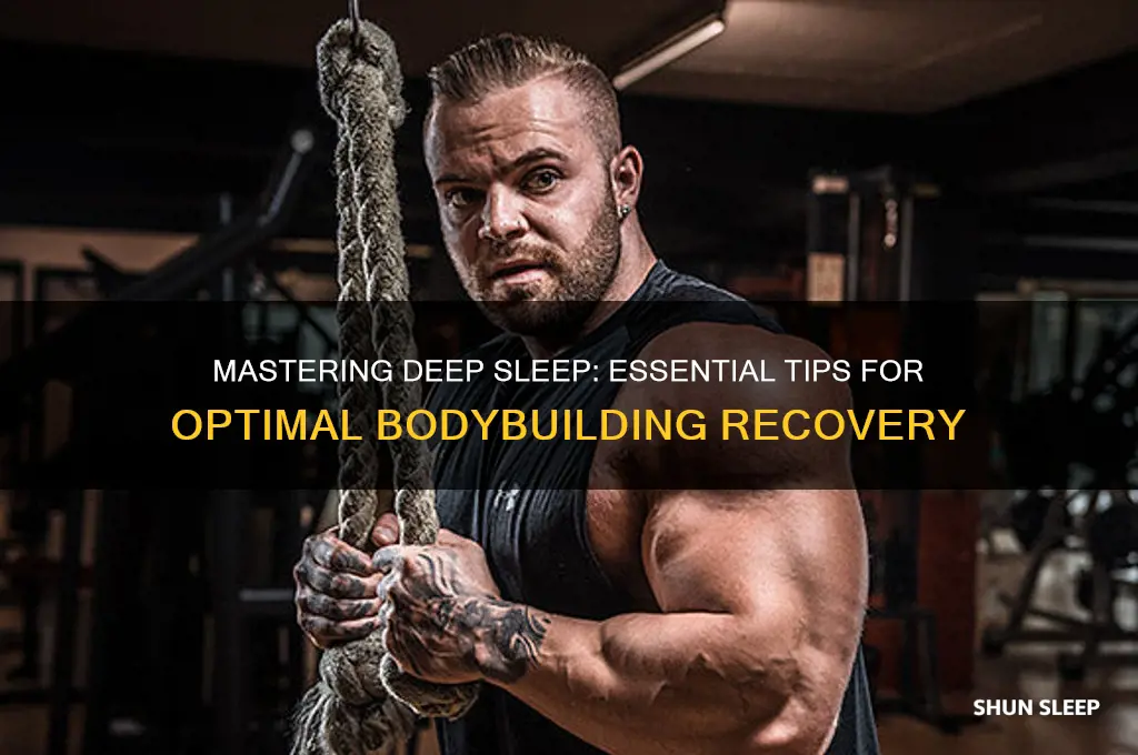how do i get deep sleep for bodybuilding