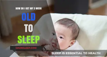 Newborn Sleep Solutions: Tips for Helping Your 3-Week-Old Baby Sleep